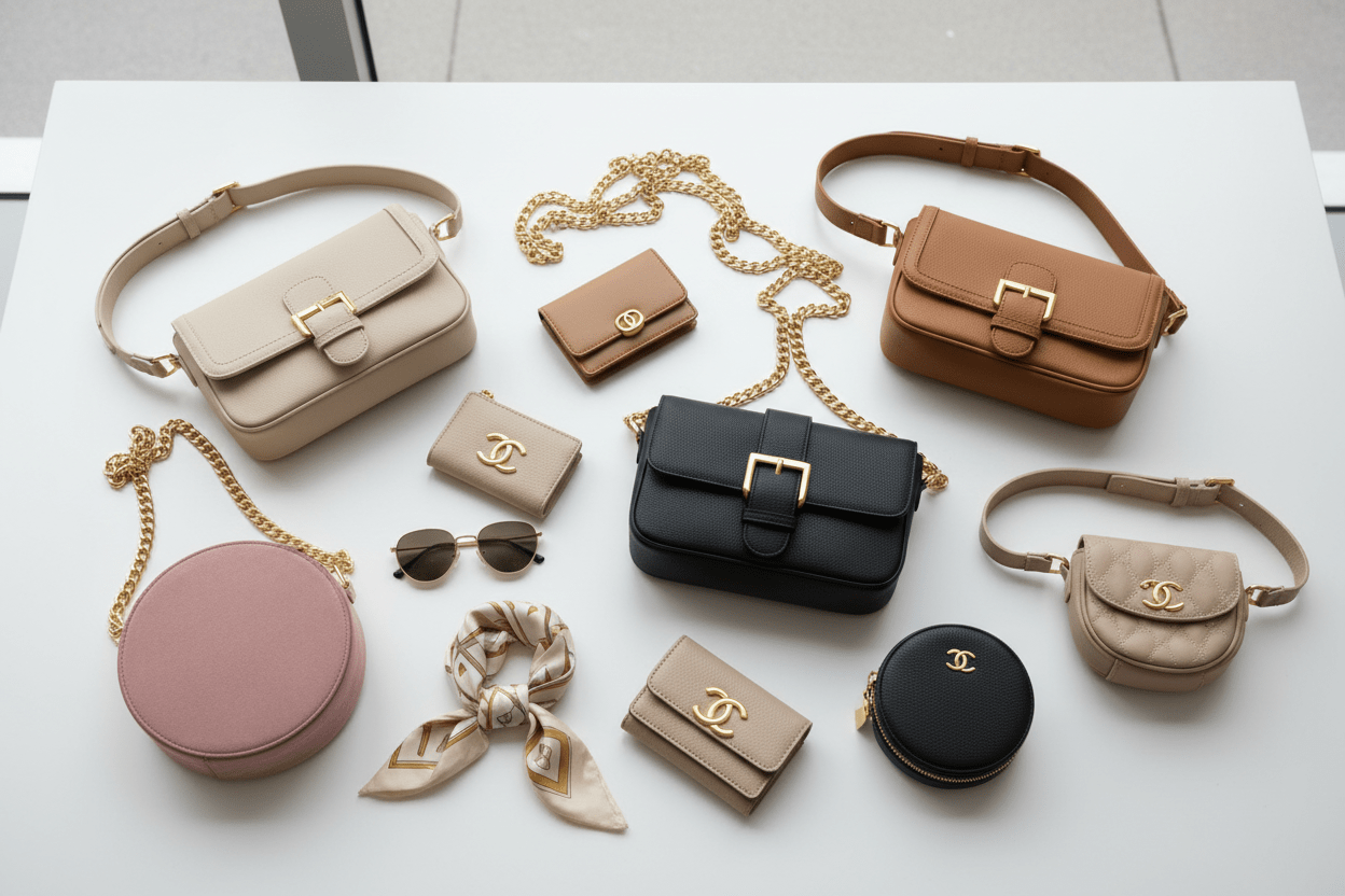 Handbags, Crossbody Bags, Backpacks, Clutches and Wallets Collection