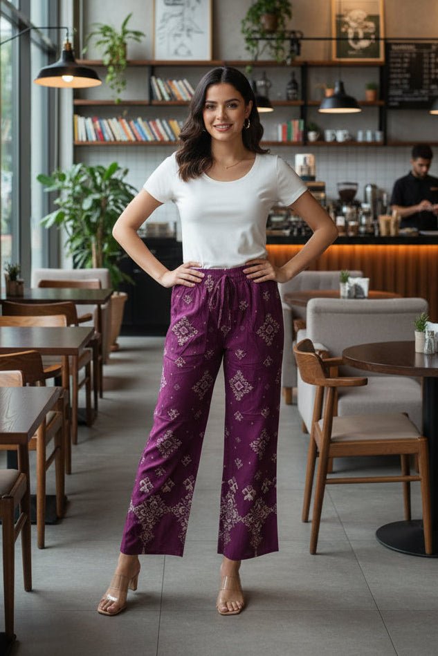 Palazzo and Wide-Leg Pants – Fluid Silhouettes Women's Collection