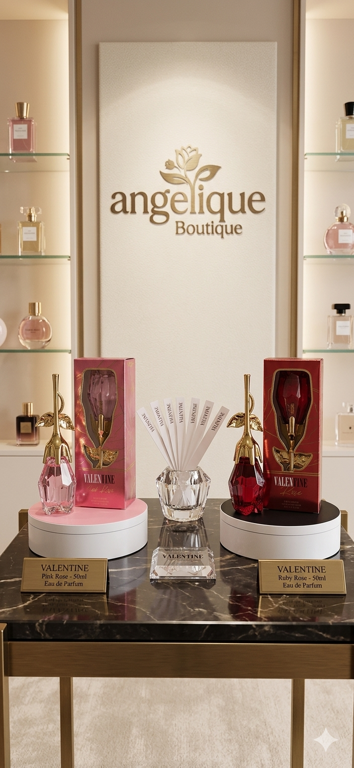 Valentine Rose Eau de Parfum para Dama 1.7 fl oz – Natural Spray