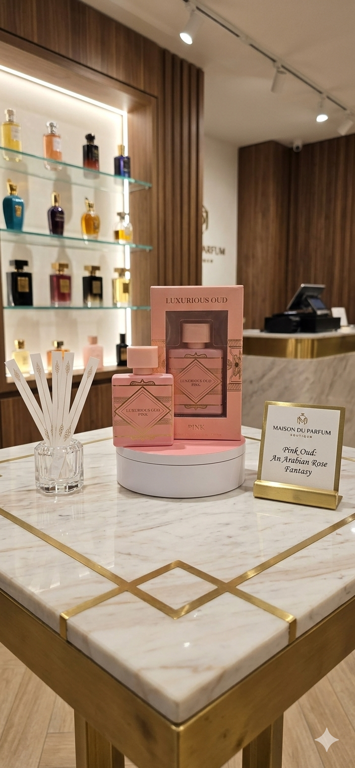 Luxurious Oud Pink Eau de Parfum para Dama 3.4 fl oz – Secret Plus