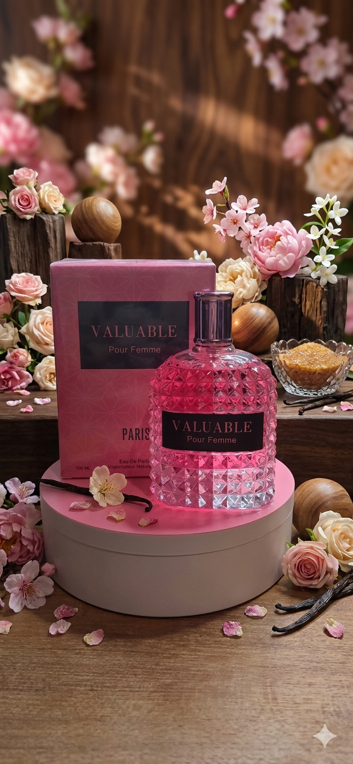 Valuable Pour Femme Paris Eau de Parfum para Dama 3.4 fl oz – 100 ml