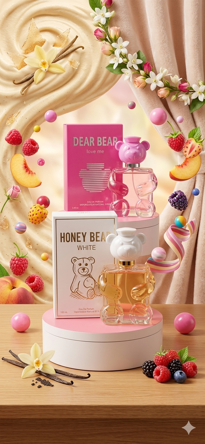 Honey Bear Pink Eau de Parfum para Dama 3.4 fl oz – 100 ml