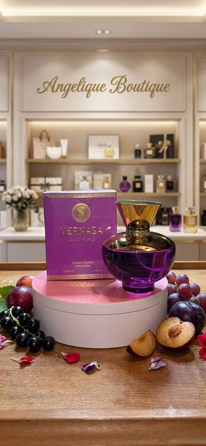 Vernasa Galaxy Purple Eau de Parfum para Dama 3.4 fl oz – 100 ml