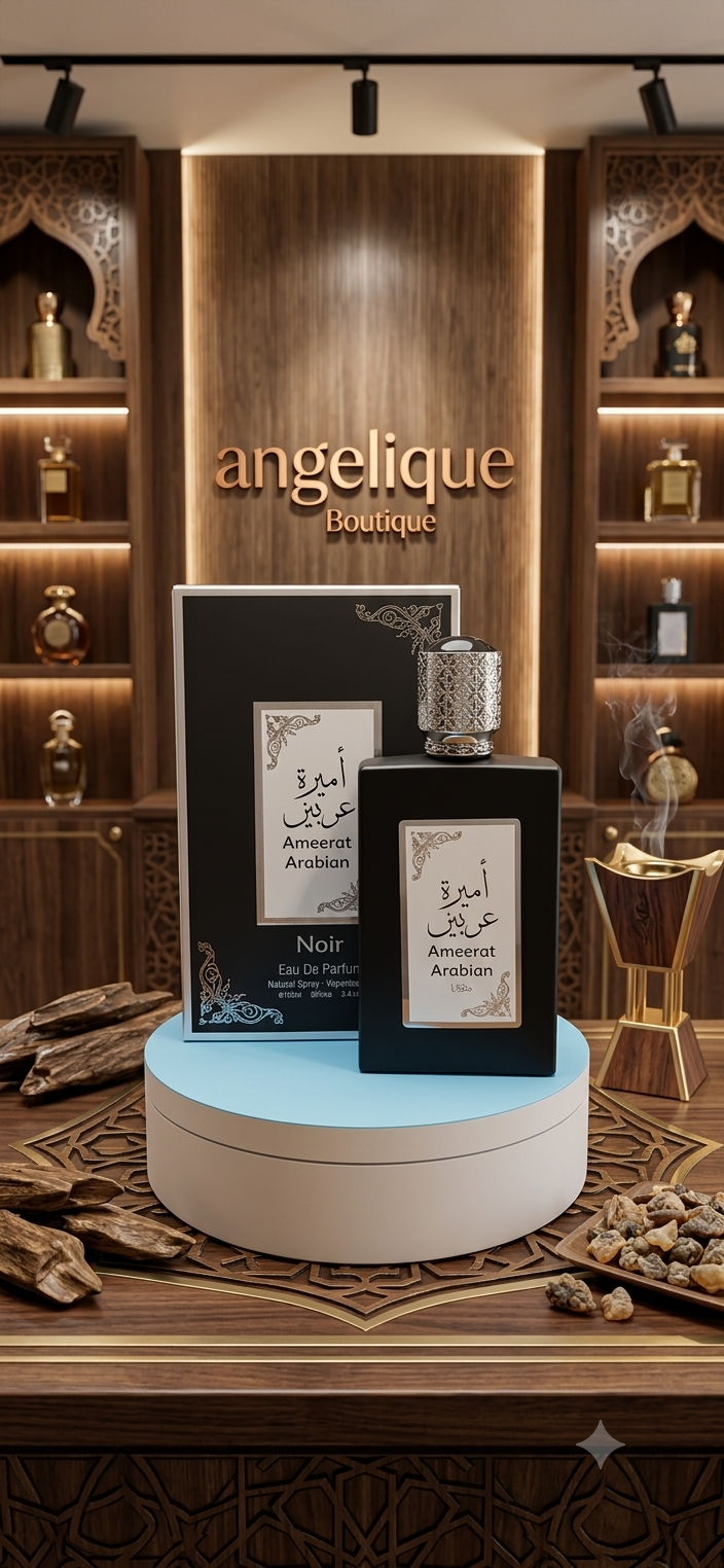 Ameerat Arabian Noir – Eau de Parfum para Hombre 3.4 fl oz / 100 ml