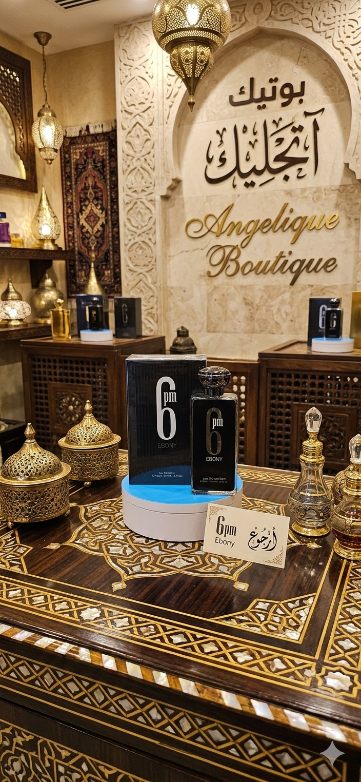 6PM Ebony Eau de Parfum para Caballero 3.4 fl oz – 100 ml
