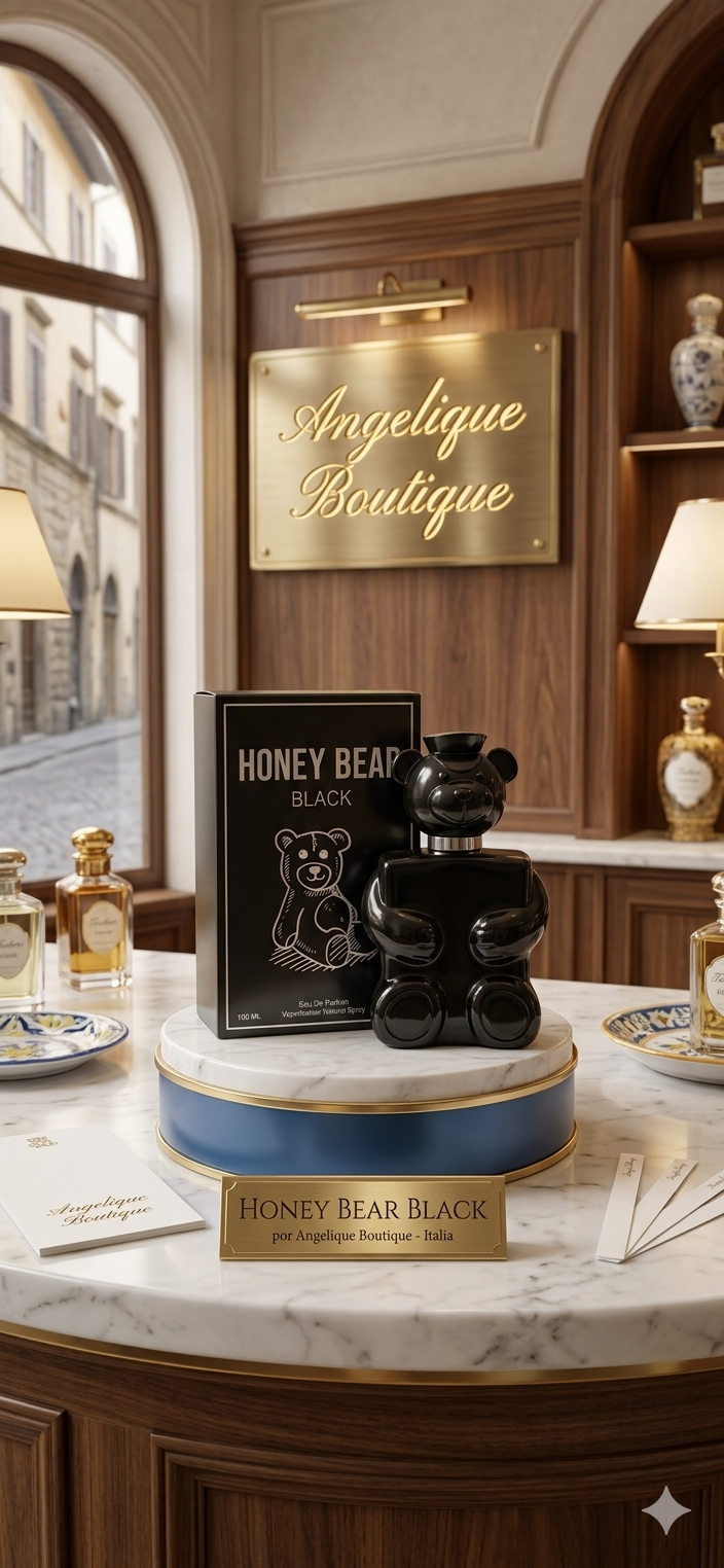 Honey Bear Black Eau de Parfum para Caballero 3.4 fl oz – 100 ml