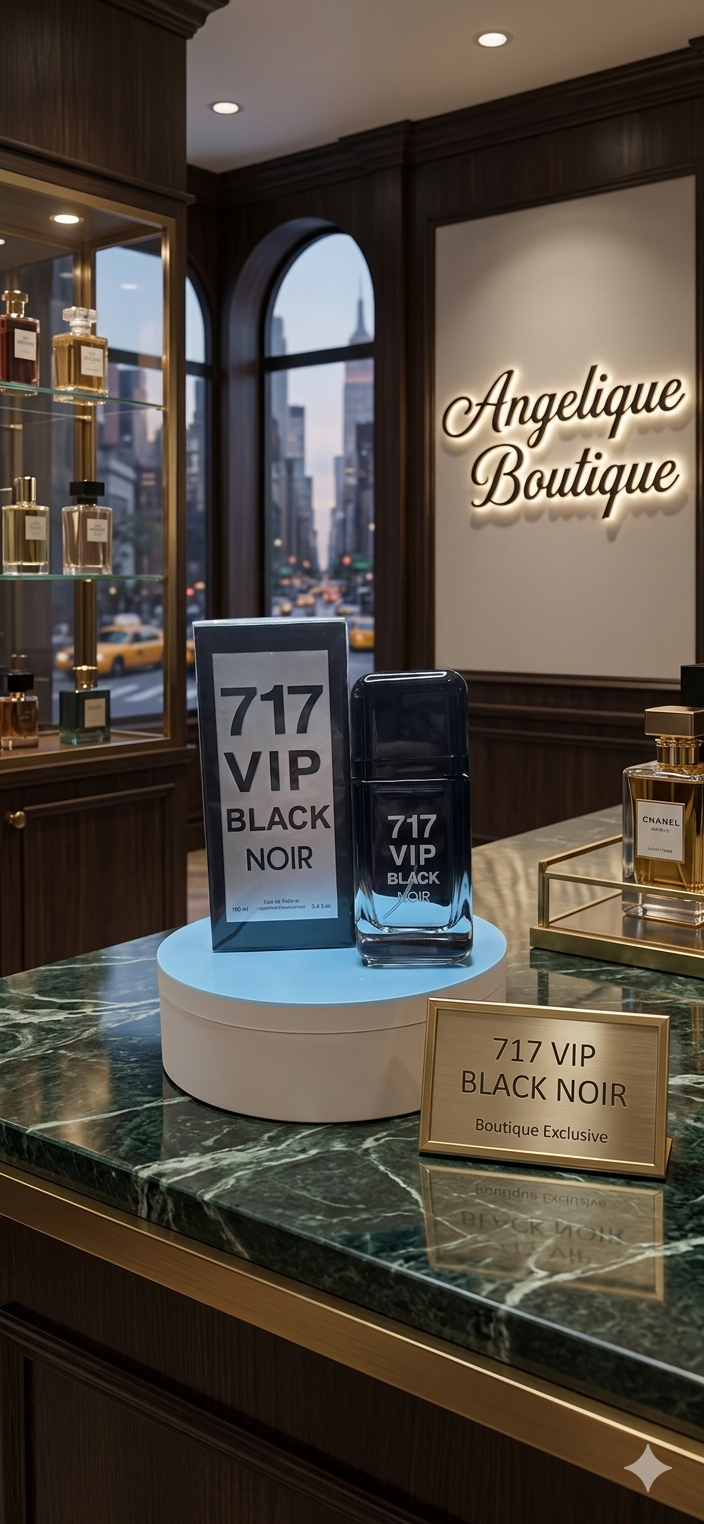 717 VIP Black Noir Eau de Parfum para Caballero 3.4 fl oz – 100 ml