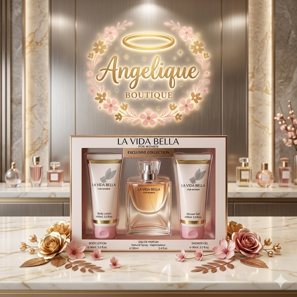 La Bella Vida Pour Femme Set de Perfume 3 Piezas para Dama