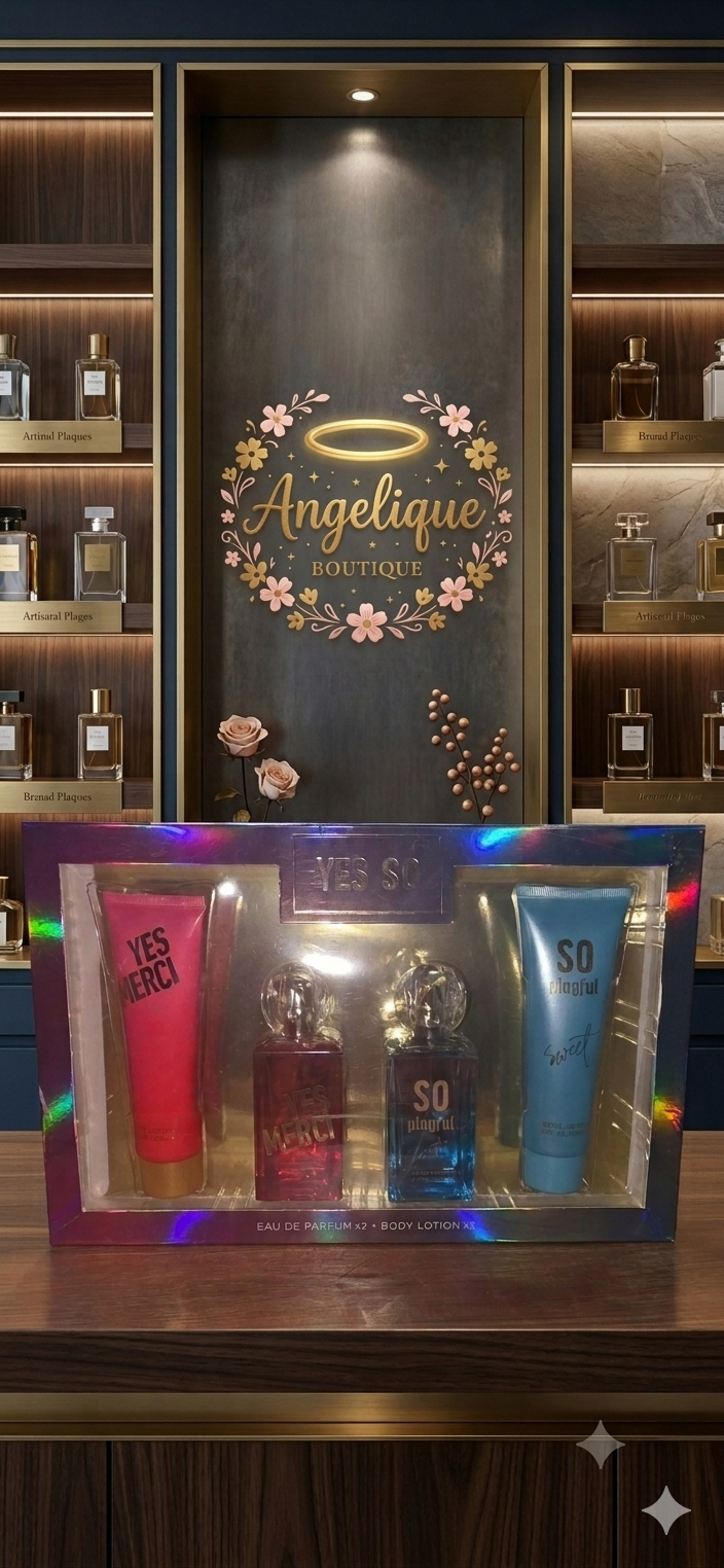 Yes So Merci & Yes So Playful Set de Perfume 4 Piezas para Dama