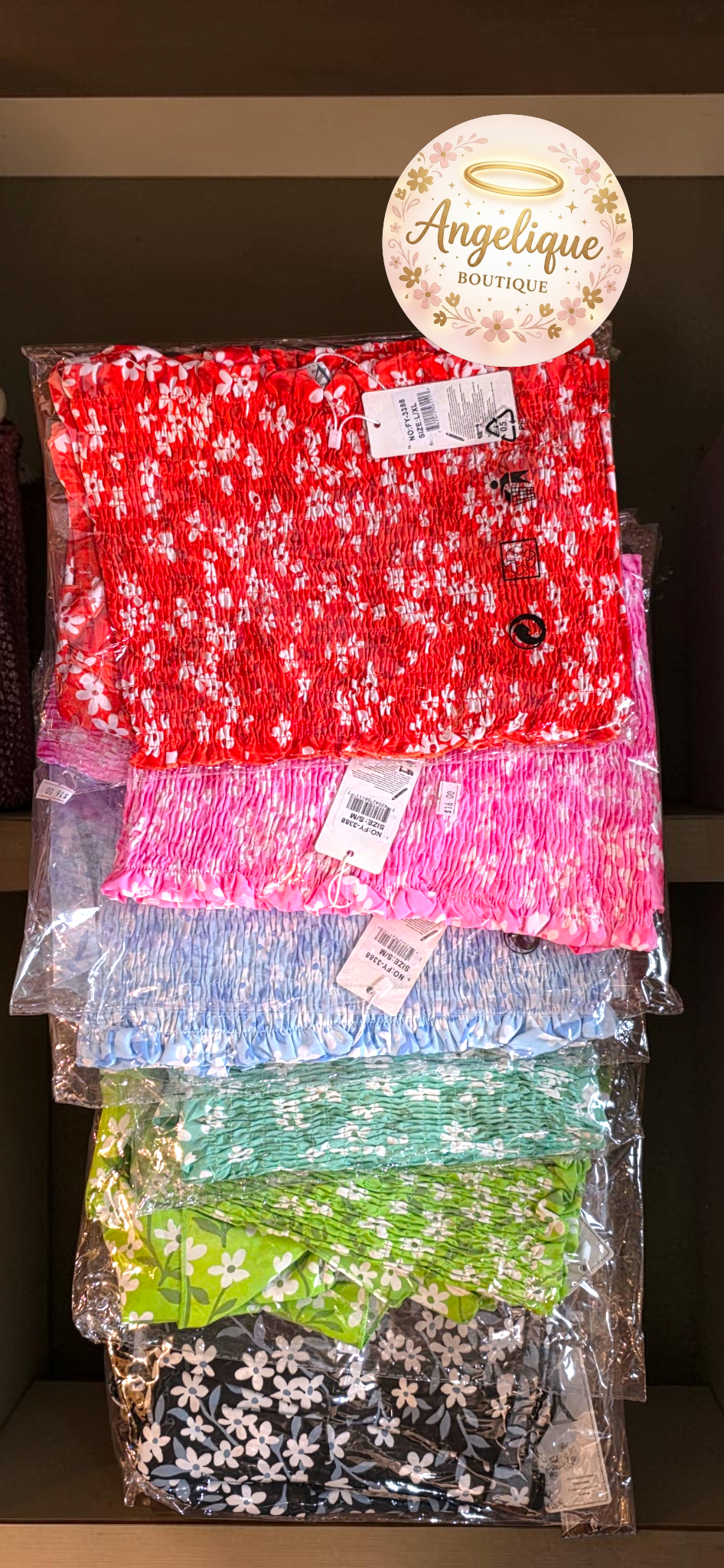 Set Floral de Falda y Blusa