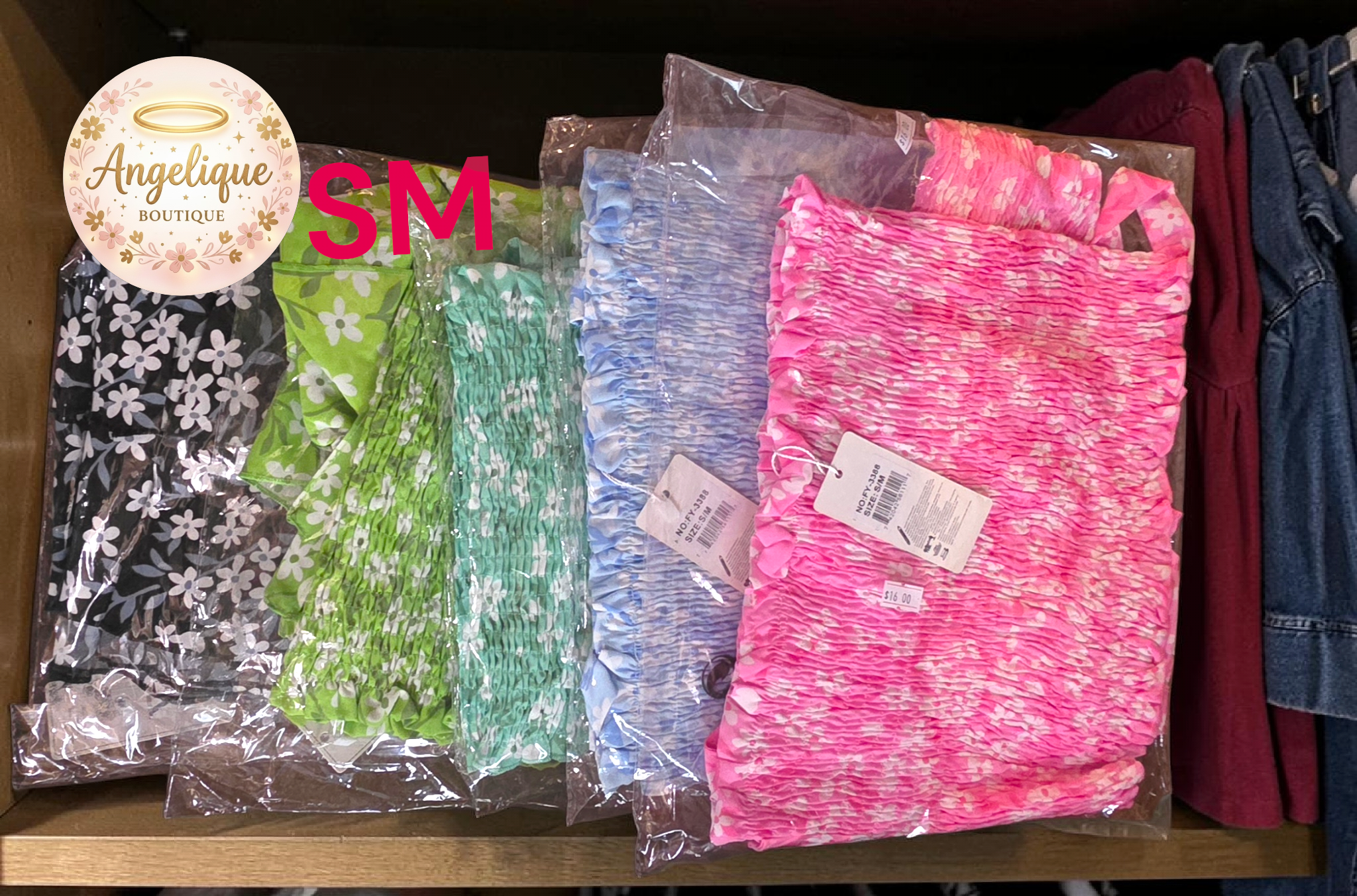 Set Floral de Falda y Blusa