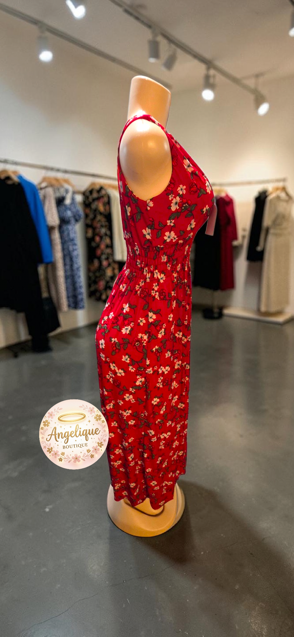 Vestido Largo Floral para Mujer