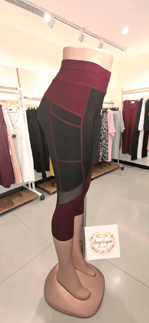 Athletic High Compression Leggings Polyester Spandex Women
