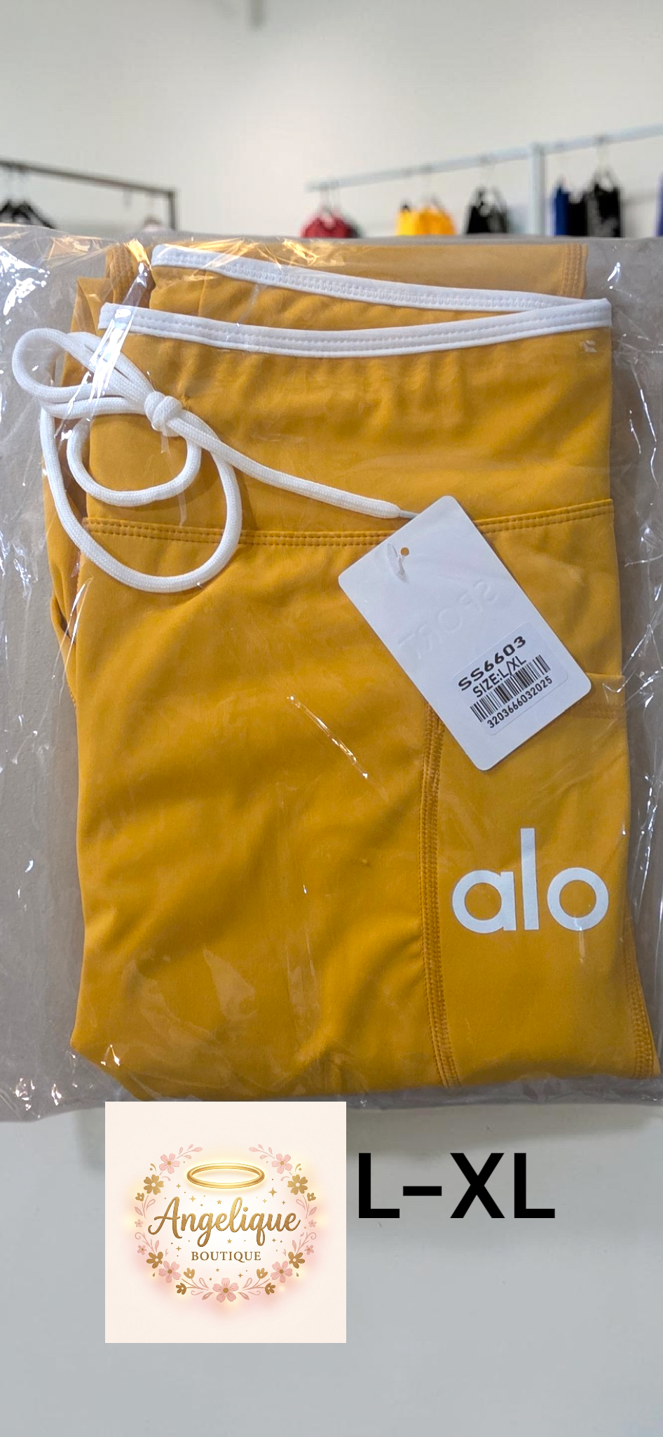High-Compression Leggings with Side Pockets & Adjustable Waistband