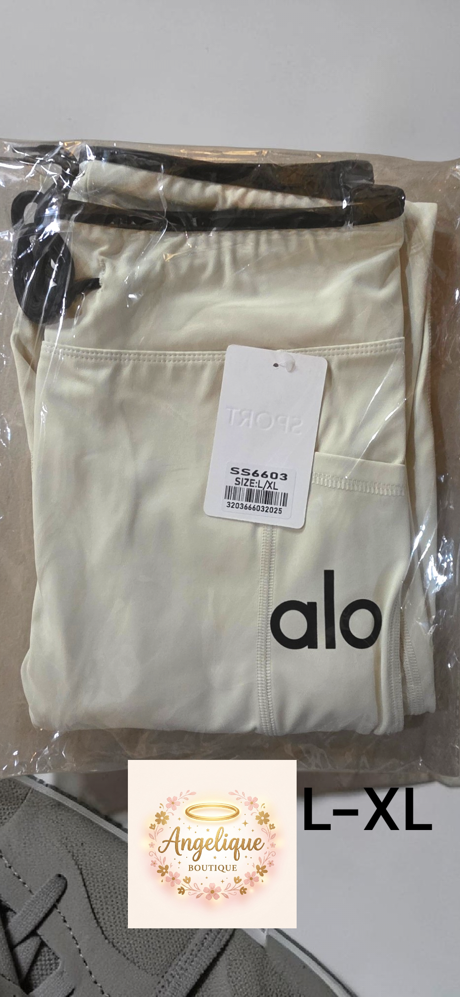 High-Compression Leggings with Side Pockets & Adjustable Waistband