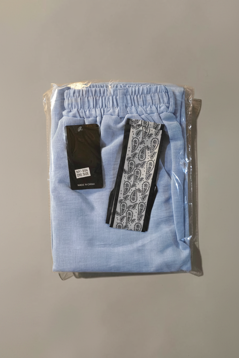 Pantaloneta Palazzo de Vestir 👚 | Cinturón Incluido | Talla Única