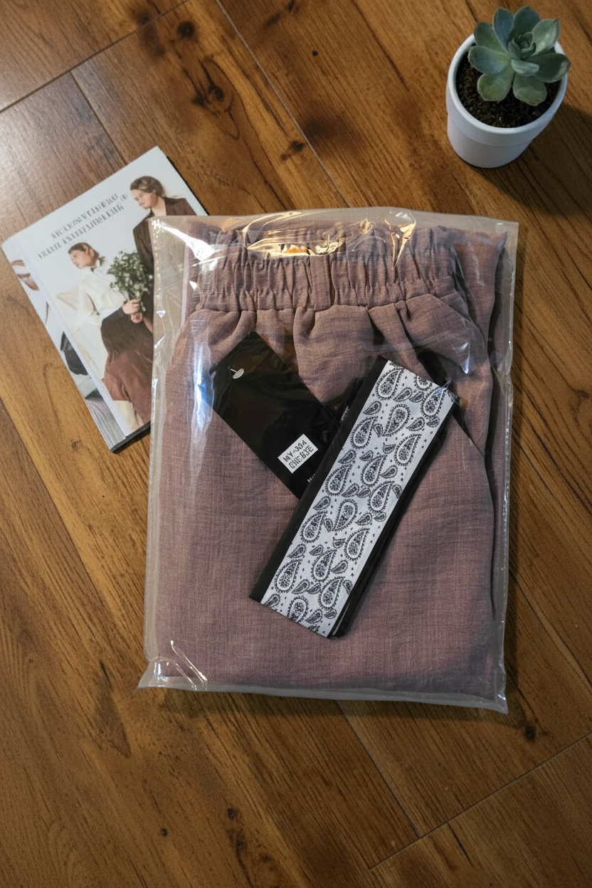 Pantaloneta Palazzo de Vestir 👚 | Cinturón Incluido | Talla Única