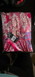 Vestido Largo Floral – 80% Algodón / 20% Poliéster