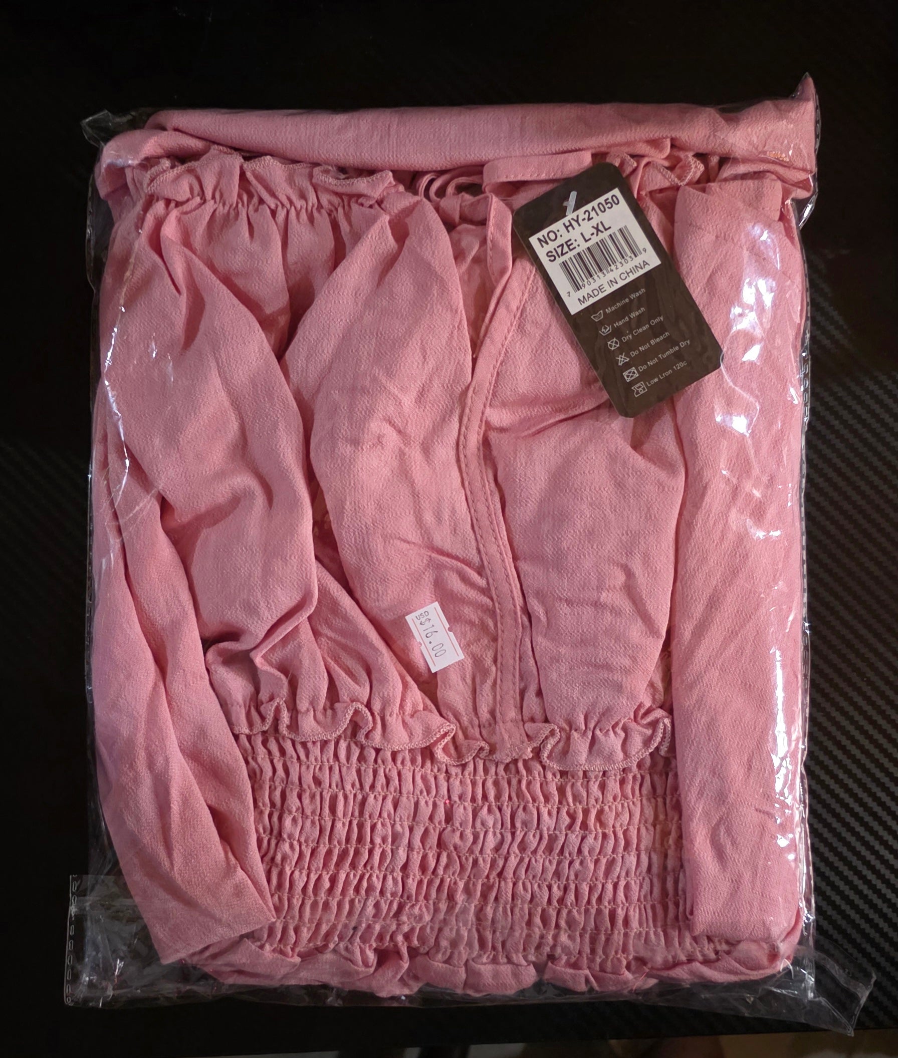 Vestido Campesino Bohemio – 65% Seda / 35% Poliéster