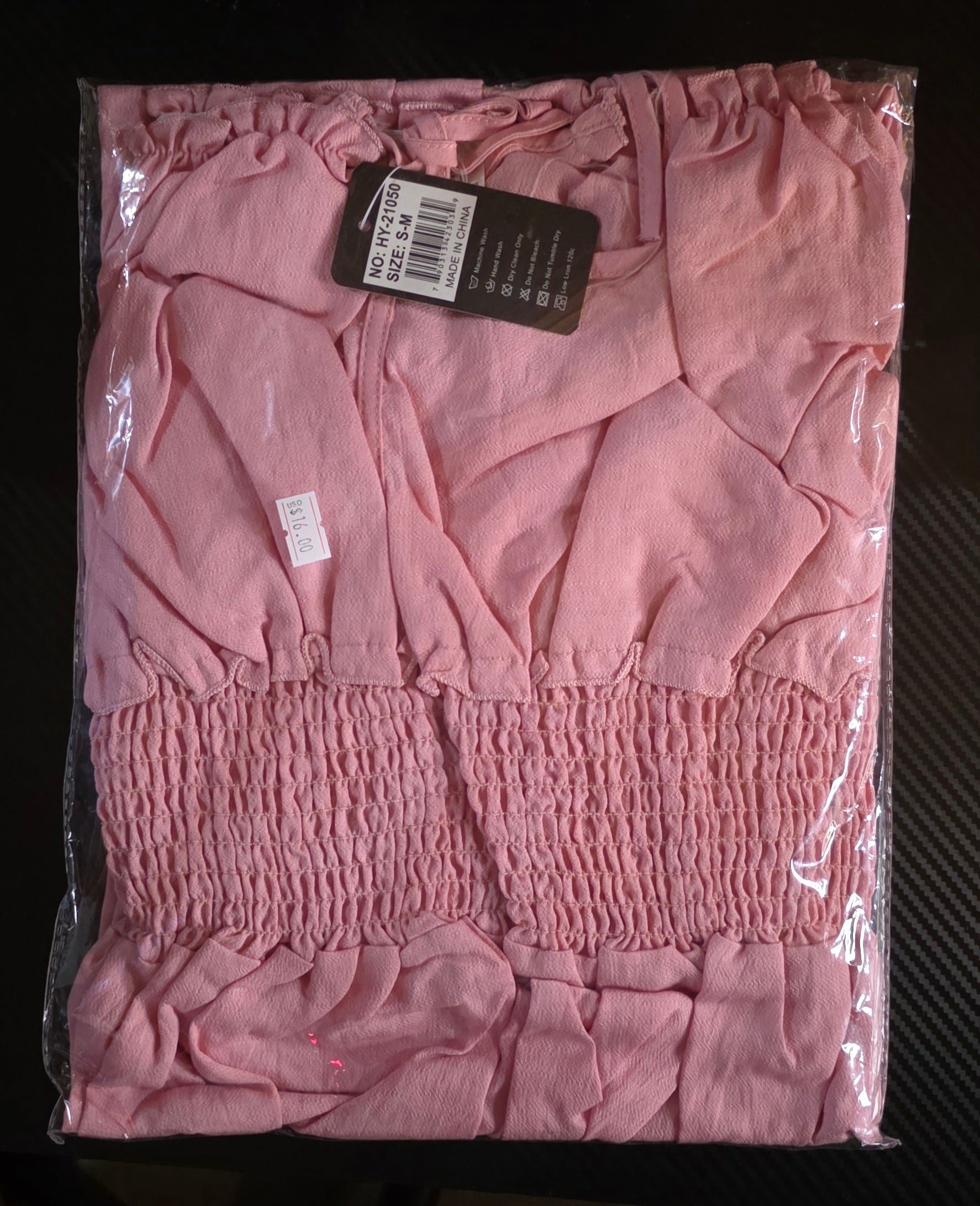 Vestido Campesino Bohemio – 65% Seda / 35% Poliéster