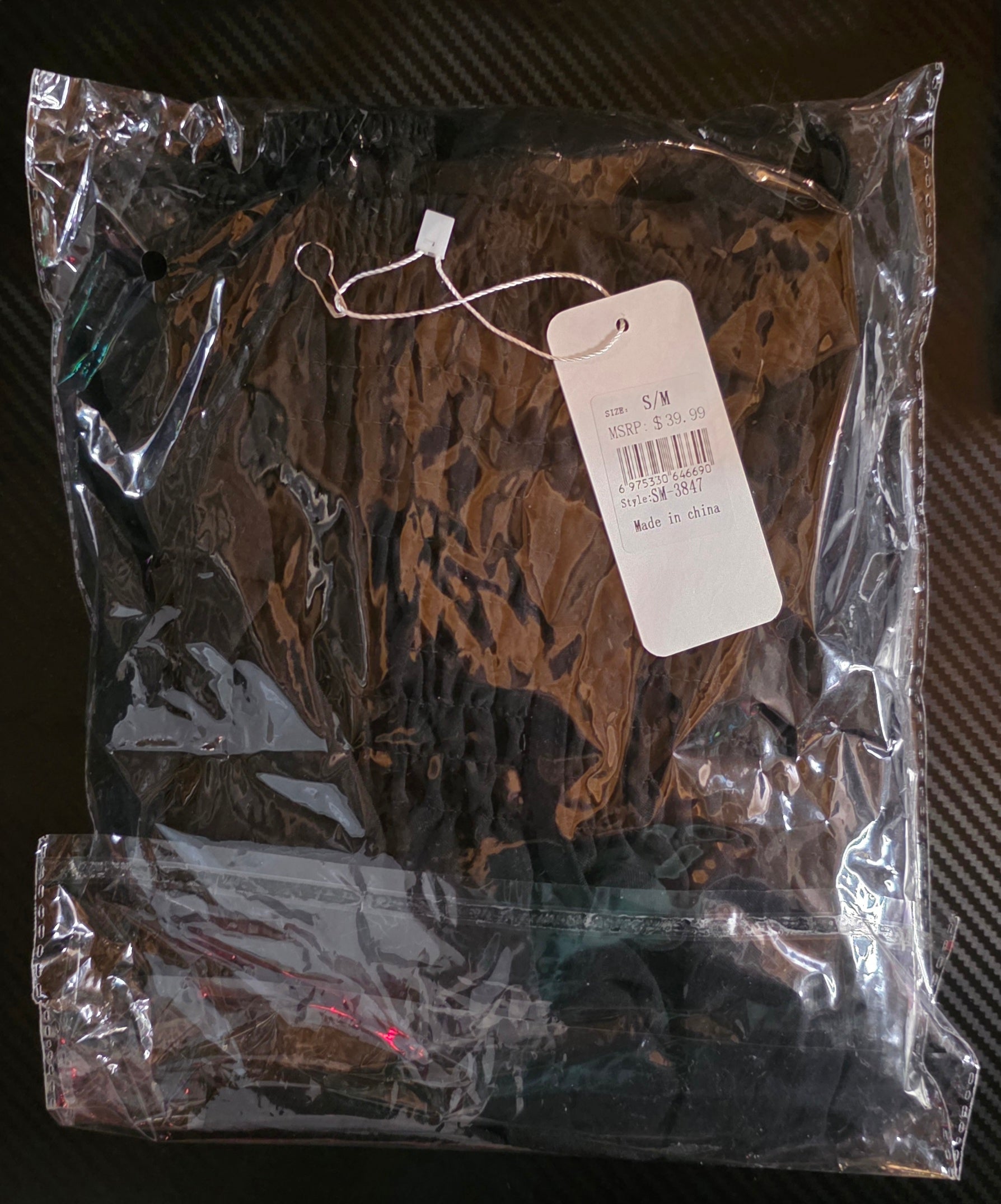 Vestido Corto de Tirantes – 65% Algodón / 35% Poliéster