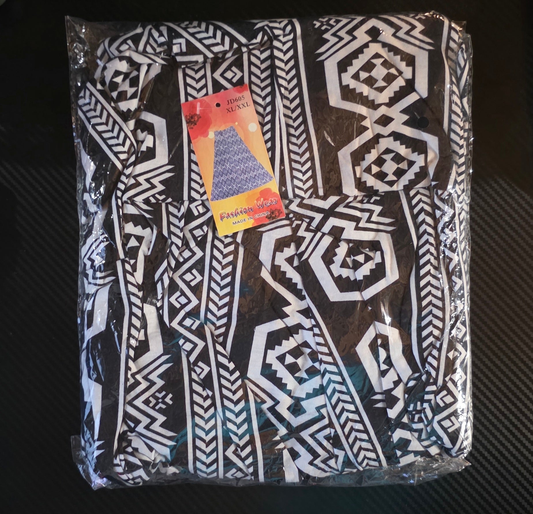 Falda Maxi Mosaico con Stretch – 65% Algodón / 35% Poliéster