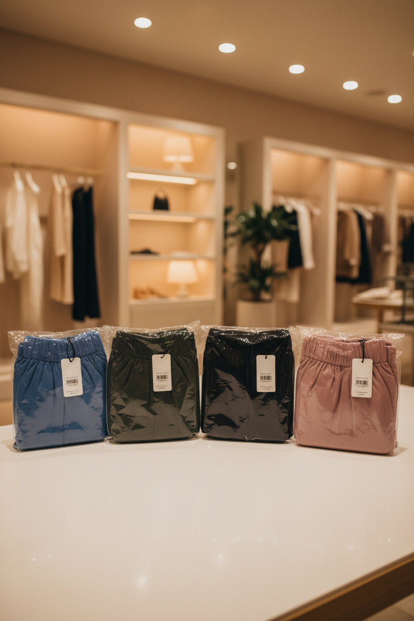 Pantalón Cargo con Bolsillos Laterales 🧳 | Cintura Elástica y Cinta Ajustable | Tallas P-M y G-XG