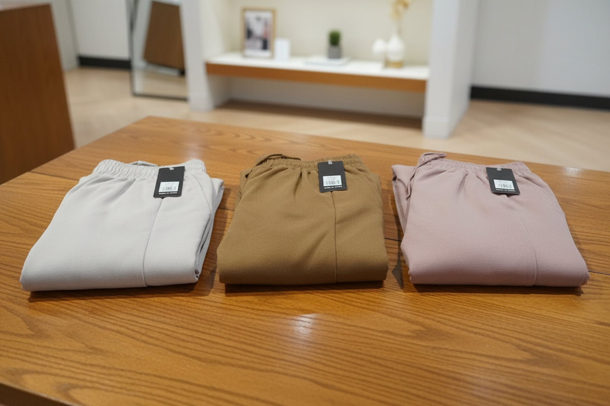 Pantalón Cargo con Bolsillos Laterales 🧳 | Cintura Elástica y Cinta Ajustable | Tallas P-M y G-XG