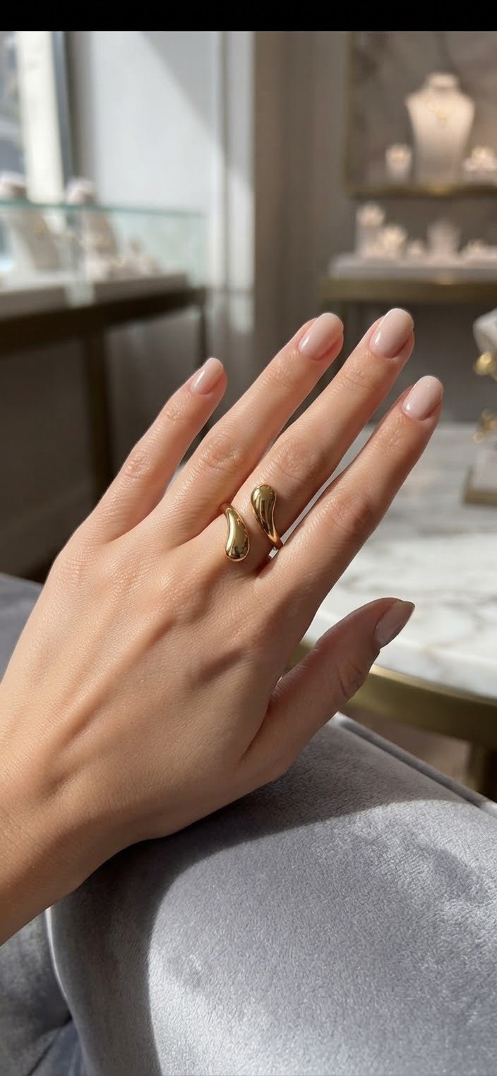 Adjustable Stainless Steel Rings – Stylish Women's Jewelry - Angelique Boutique