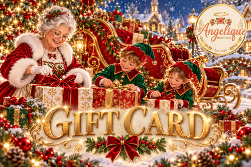 Angelique Boutique Christmas Gift Card – Never Expires - Angelique Boutique