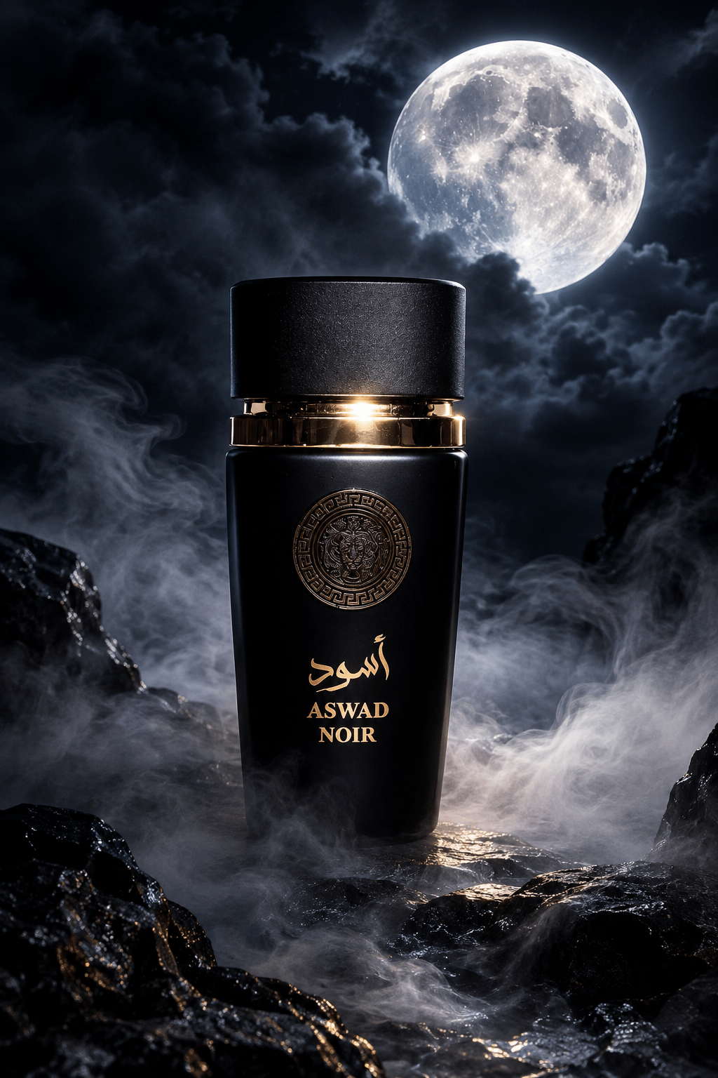 Aswad Noir Arabian Eau de Parfum for Men 100 ml | Oud & Spice - Angelique Boutique