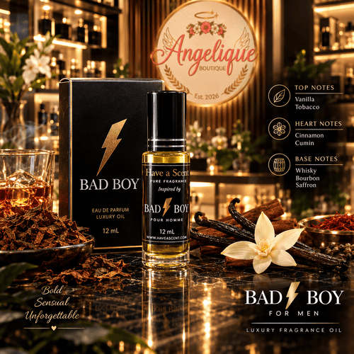 Bad Boy Long-Lasting Perfume Oil for Men - Angelique Boutique