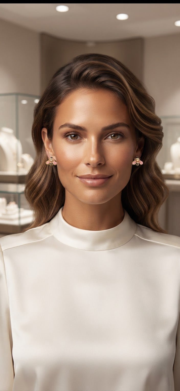 Bee Stainless Steel Earrings for Women – 8 Colors - Angelique Boutique