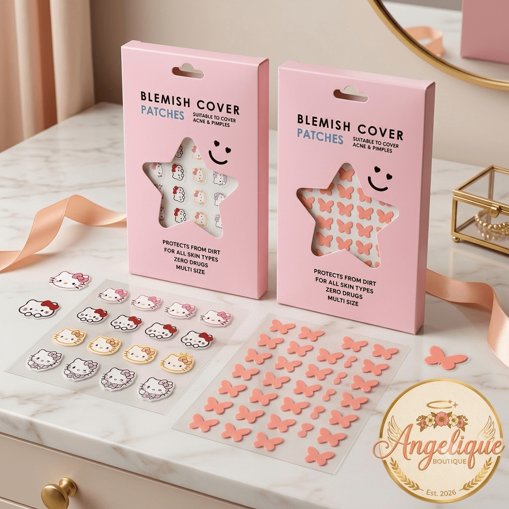 Blemish Cover Patches – Invisible Acne Spot Treatment - Angelique Boutique