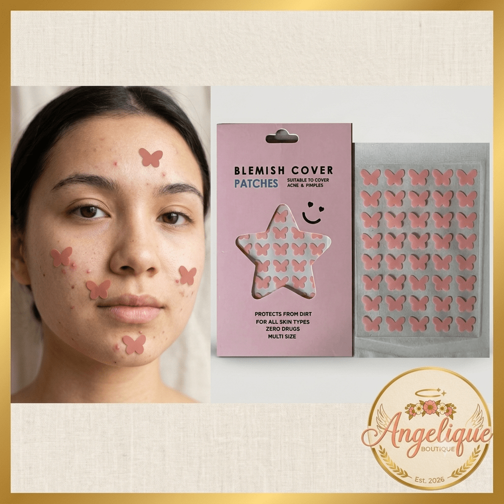 Blemish Cover Patches – Invisible Acne Spot Treatment - Angelique Boutique