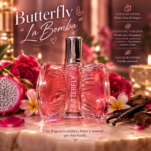 Butterfly Eau de Parfum for Women | EBC Collection - Angelique Boutique