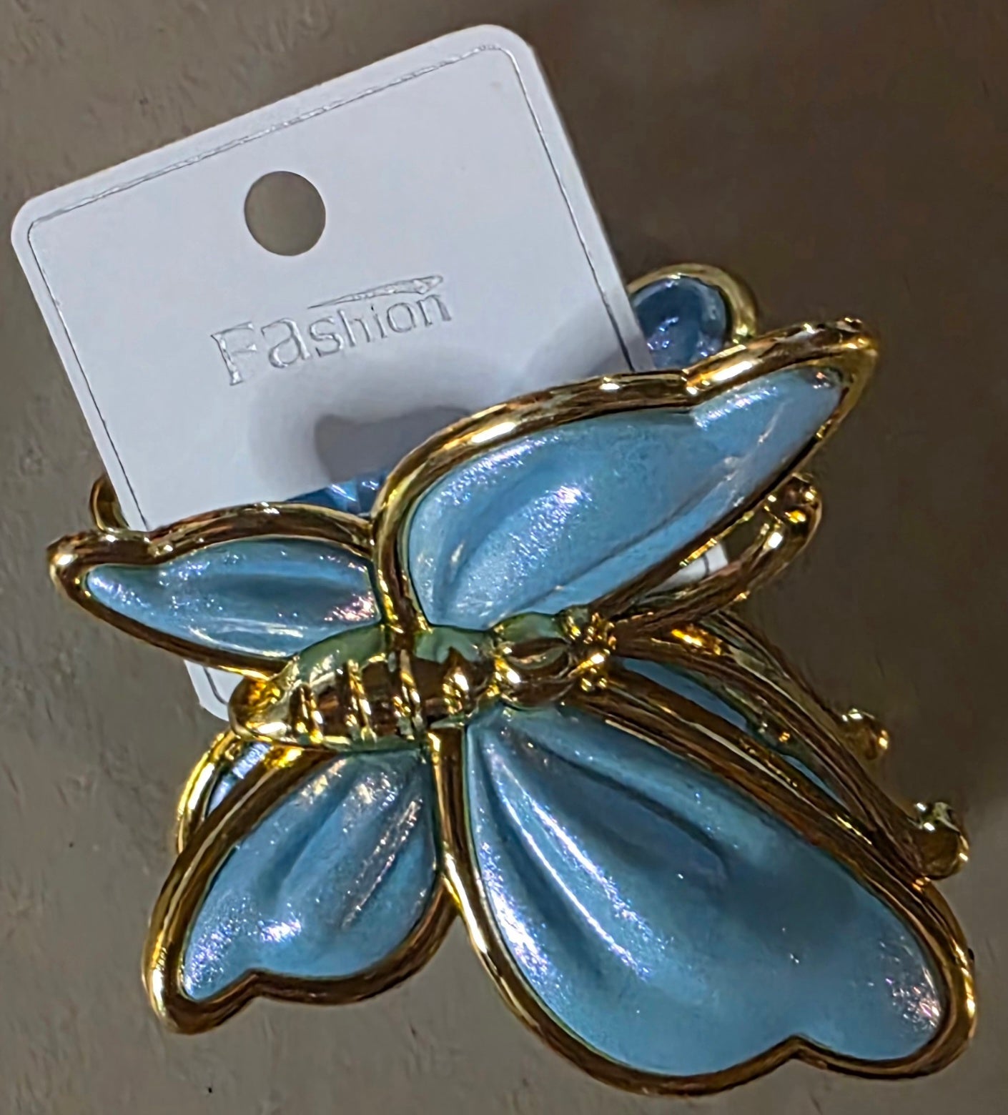 Butterfly Hair Claw Clip Glitter | Women & Girls | 10 Colors - Angelique Boutique