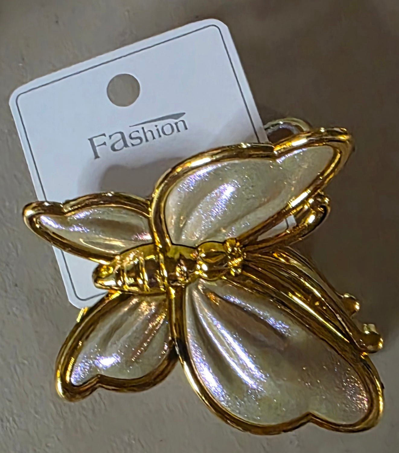 Butterfly Hair Claw Clip Glitter | Women & Girls | 10 Colors - Angelique Boutique