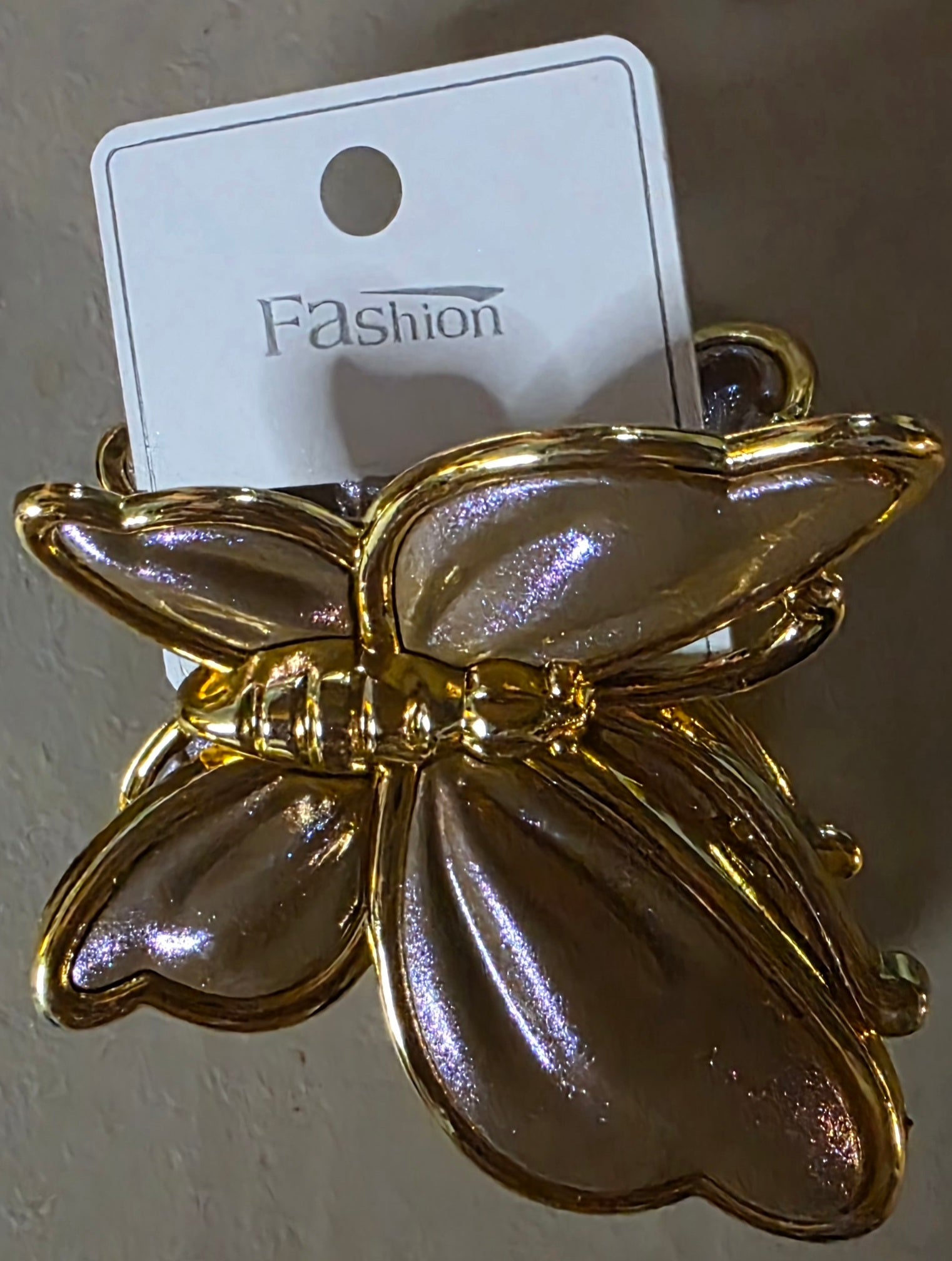 Butterfly Hair Claw Clip Glitter | Women & Girls | 10 Colors - Angelique Boutique