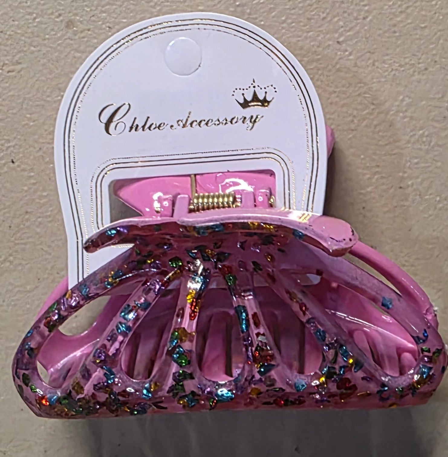 Butterfly Hair Clip with Glitter – Sparkly Hair Accessory - Angelique Boutique