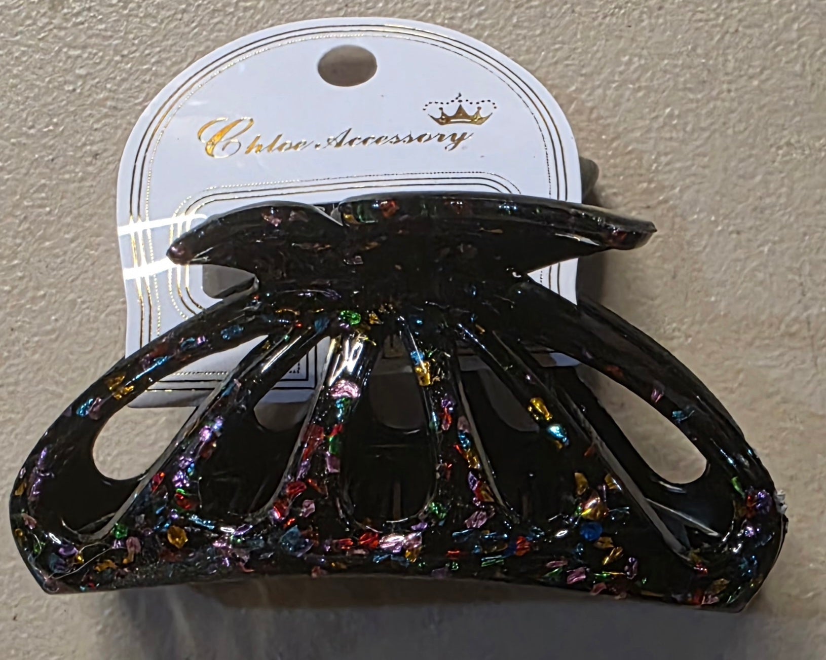 Butterfly Hair Clip with Glitter – Sparkly Hair Accessory - Angelique Boutique