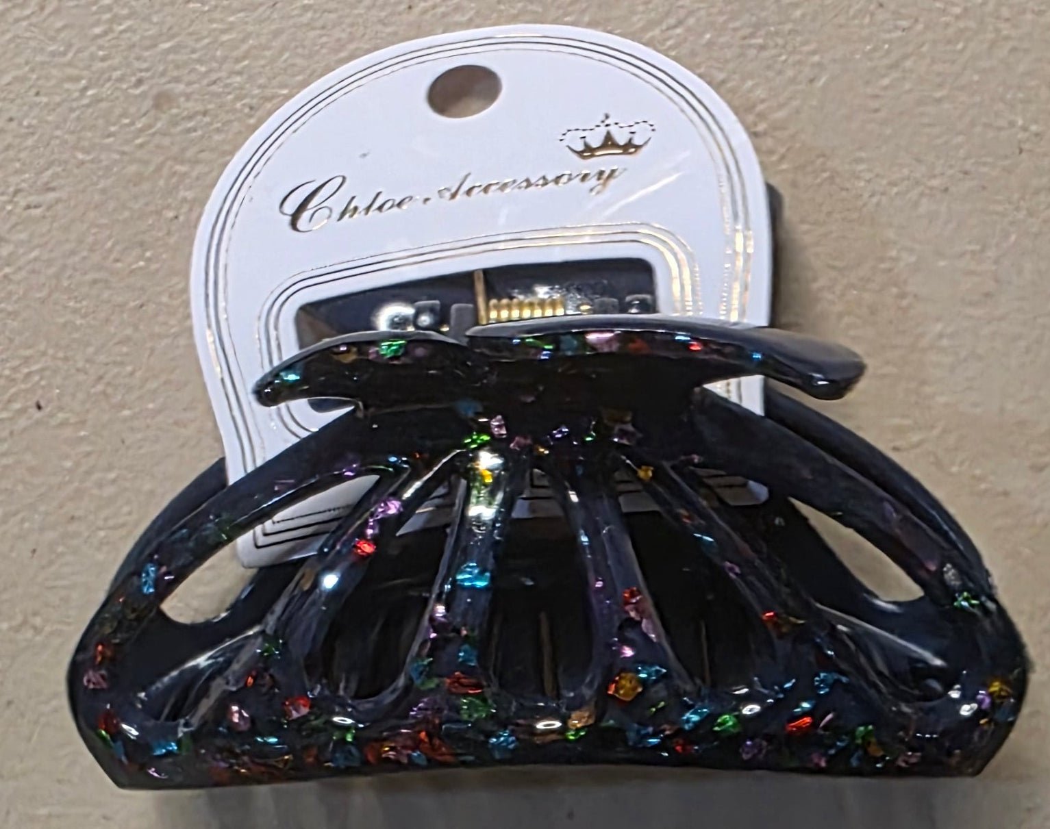Butterfly Hair Clip with Glitter – Sparkly Hair Accessory - Angelique Boutique