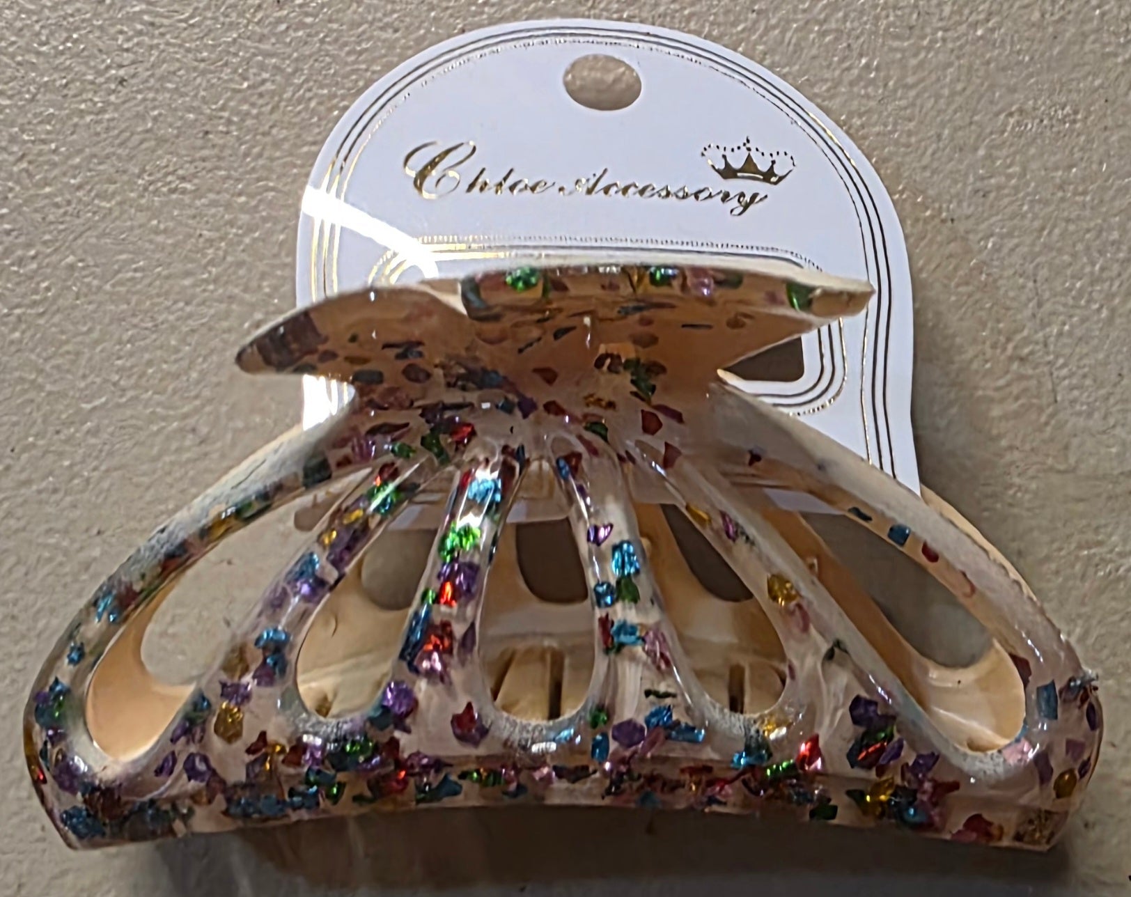 Butterfly Hair Clip with Glitter – Sparkly Hair Accessory - Angelique Boutique