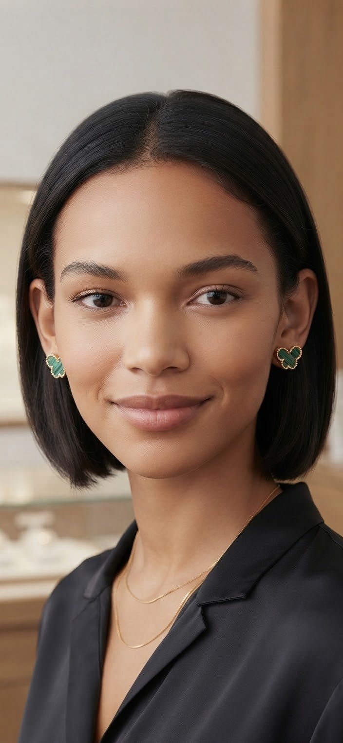 Butterfly Stainless Steel Earrings with Gold Details – 6 Colors - Angelique Boutique