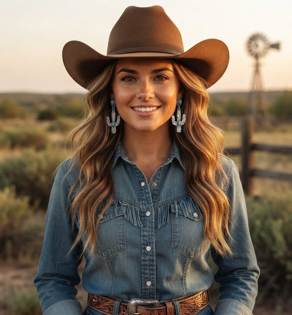 Cactus Stud Earrings – Fashion Jewelry for Women - Angelique Boutique