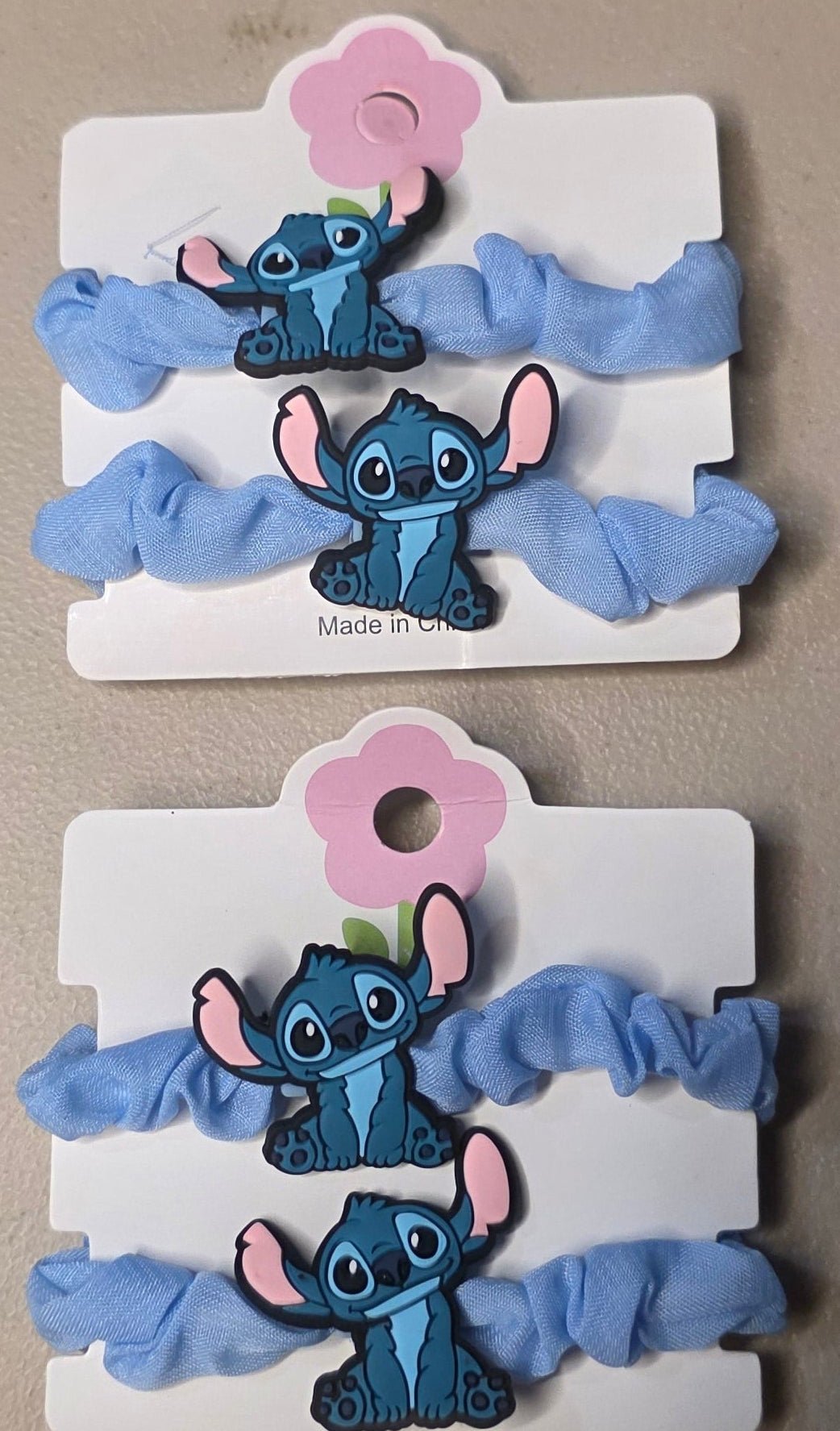 Cartoon Character Scrunchies Set of 2 – Cute Hair Ties for Girls - Angelique Boutique