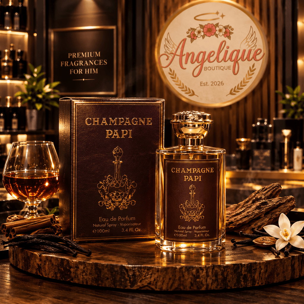 Champagne Papi Eau de Parfum for Men, 3.4 oz - Angelique Boutique