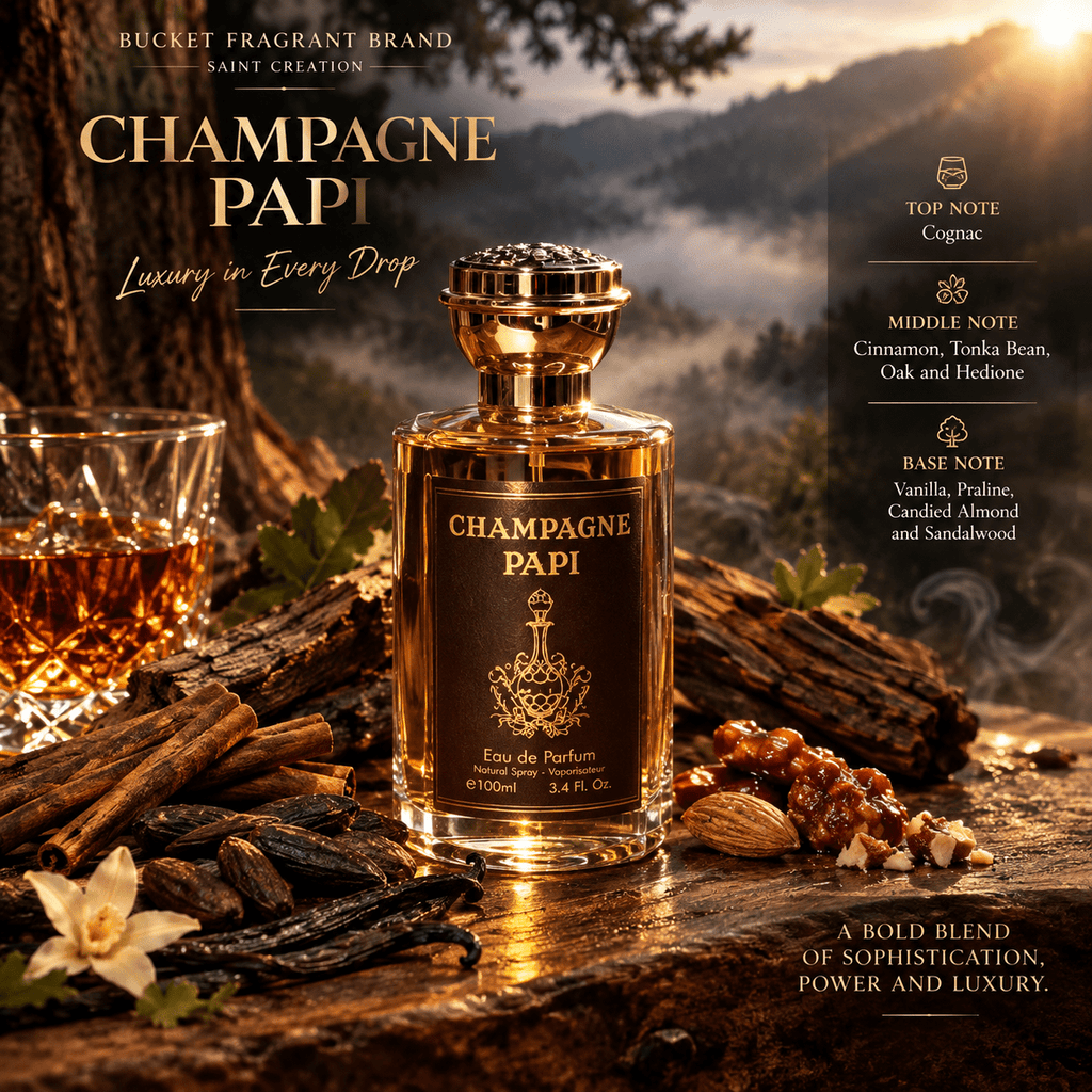 Champagne Papi Eau de Parfum for Men, 3.4 oz - Angelique Boutique