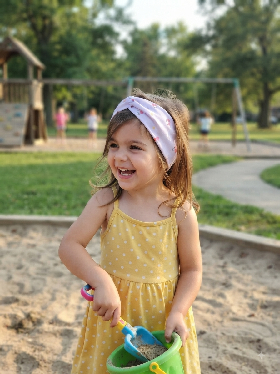 Cherry Hair Band for Girls – Cute Elastic Headband - Angelique Boutique