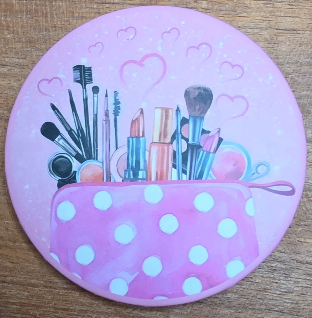 Classic Chic Double-Sided Cosmetic Mirror – Assorted Colors - Angelique Boutique